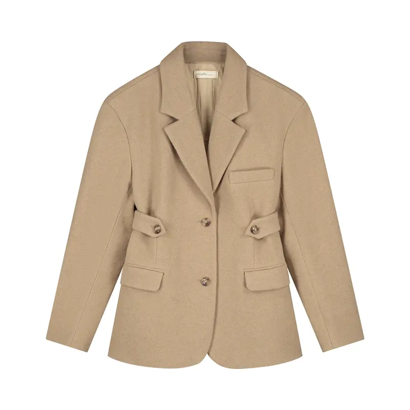 Charlie Petite | Olivia Blazer - Mommy | Camel