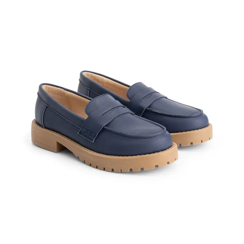 Charlie Petite | Palma Loafer | Dark Blue