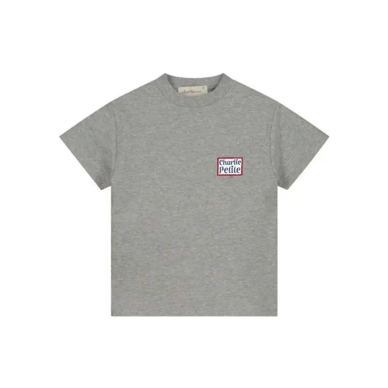 Charlie Petite | Pedro T-Shirt | Grey Melange