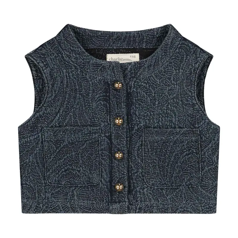 Charlie Petite | Penelope Top | Just Blue