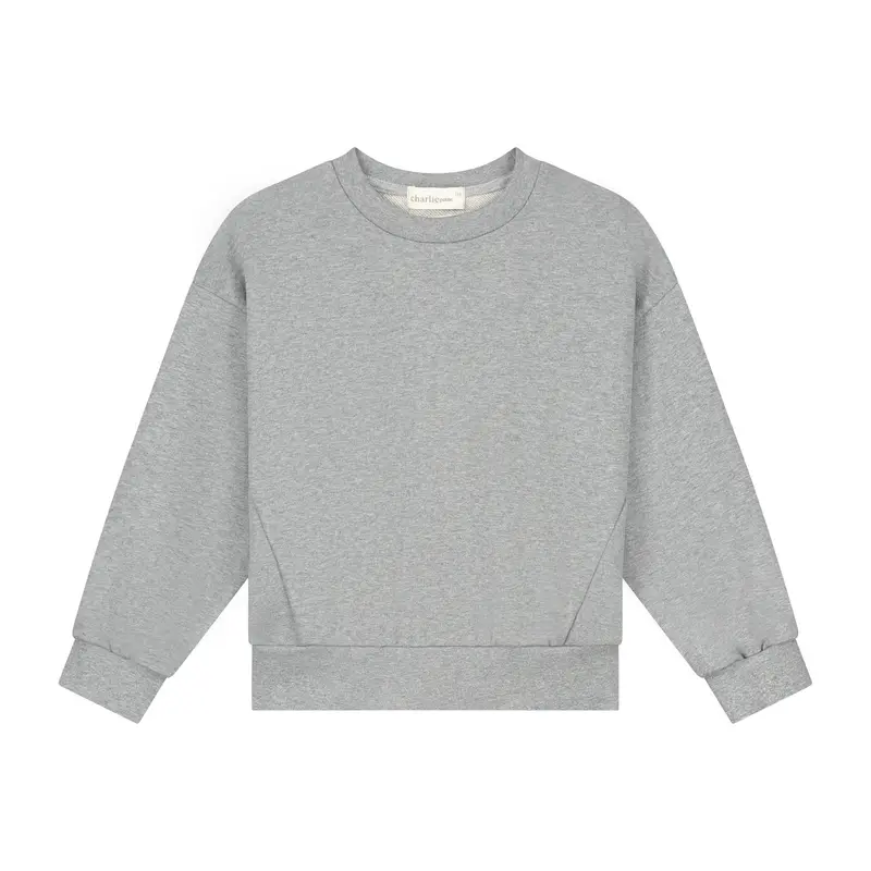 Charlie Petite | Pepe Sweater | Grey Melange