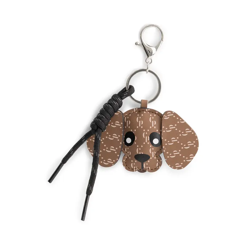 Charlie Petite | Percey Key Chain | Brown