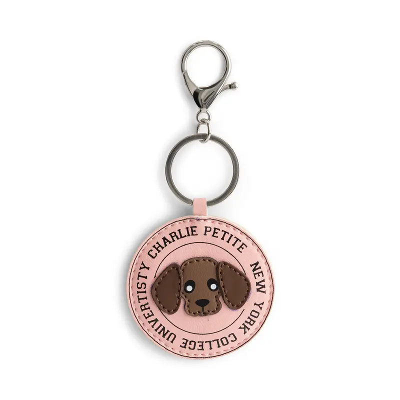 Charlie Petite | Percey Key Chain | Pink