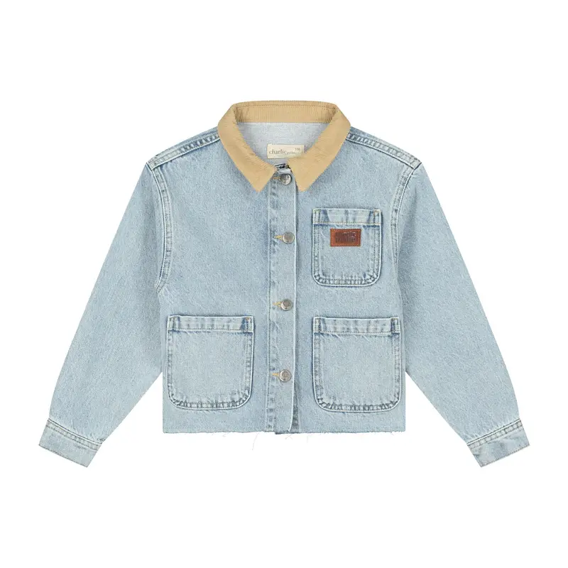 Charlie Petite | Pierre Jacket | Snow Blue