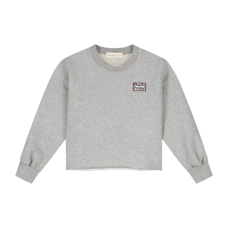 Charlie Petite | Riva Sweater - Mini | Grey Melange