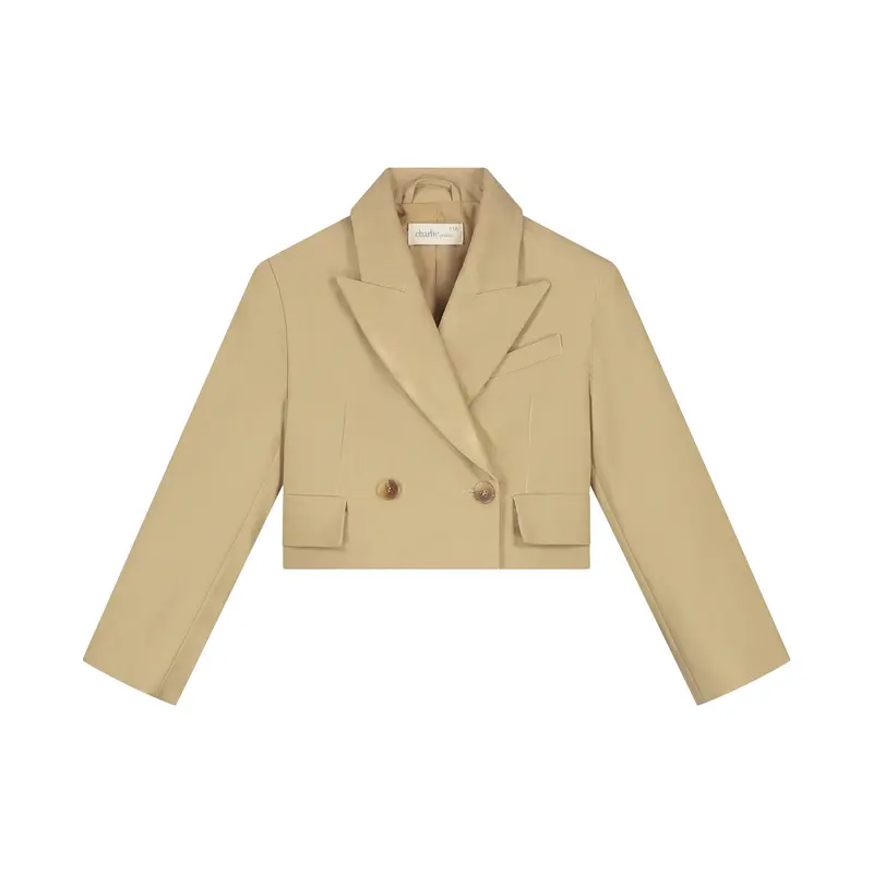 Charlie Petite | Rosie Blazer - Mini | Camel