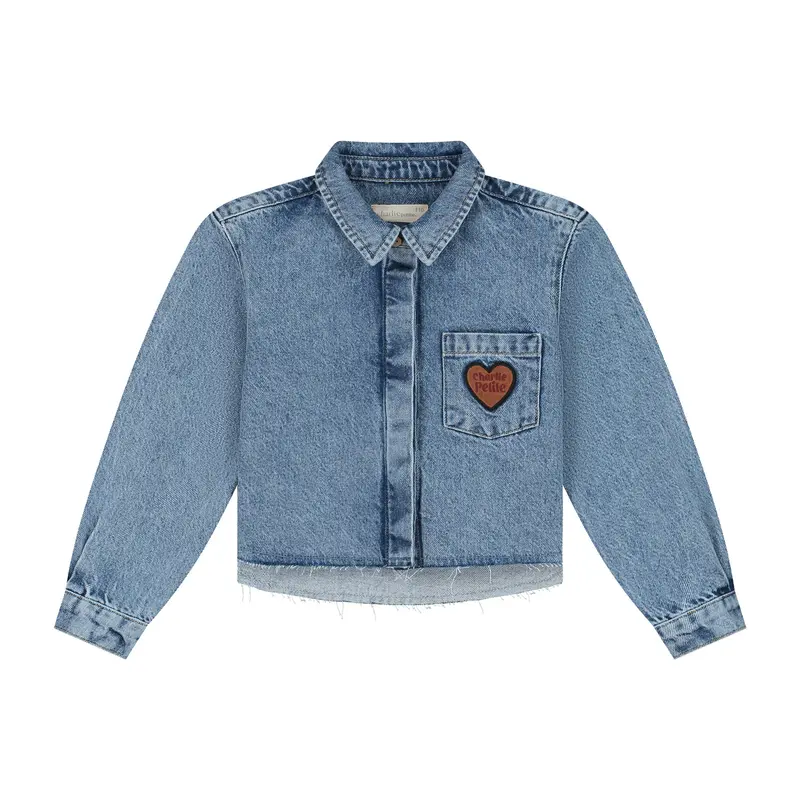 Charlie Petite | Sage Blouse | Light Blue