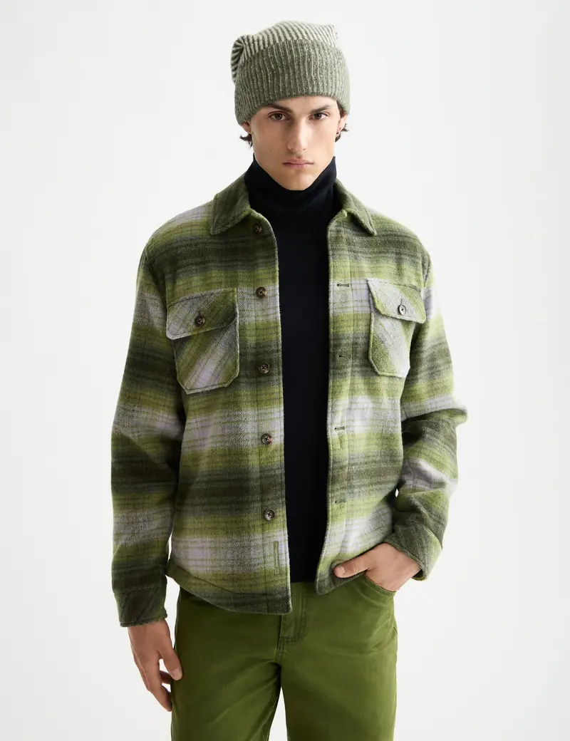 Check overshirt