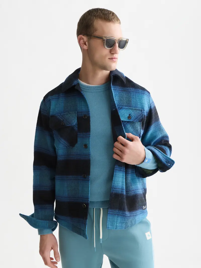 Checked Overshirt