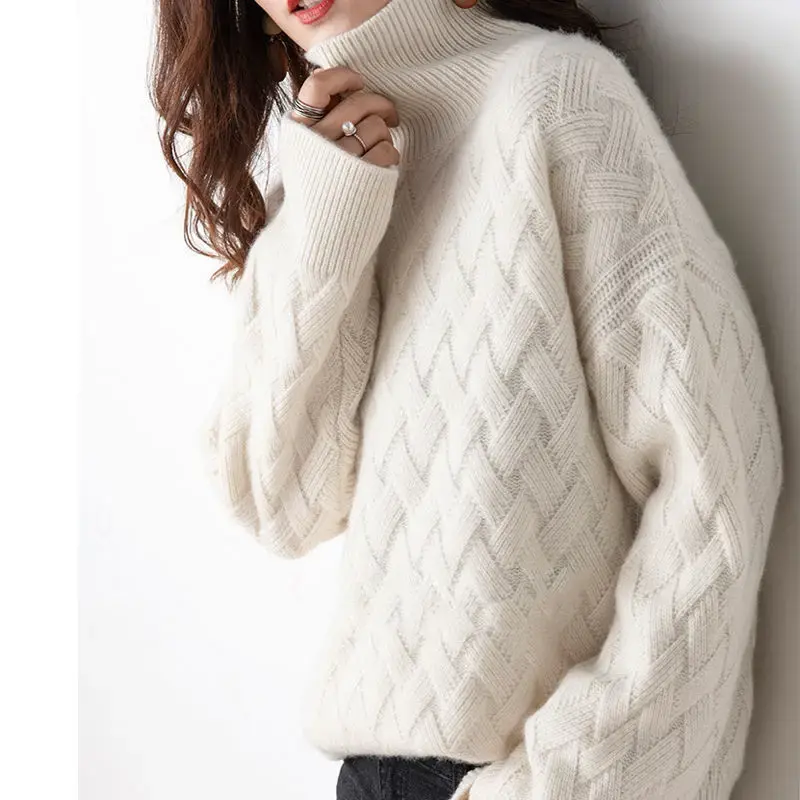 Cherry - Herbstlicher Rollkragenpullover