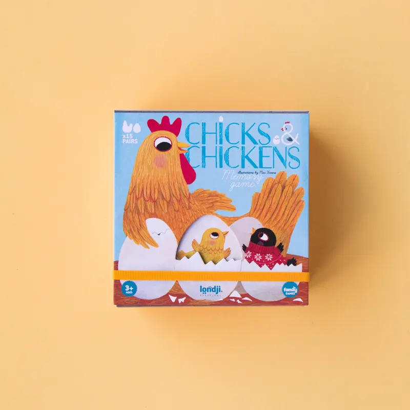 Chicks and chickens memo Board Game