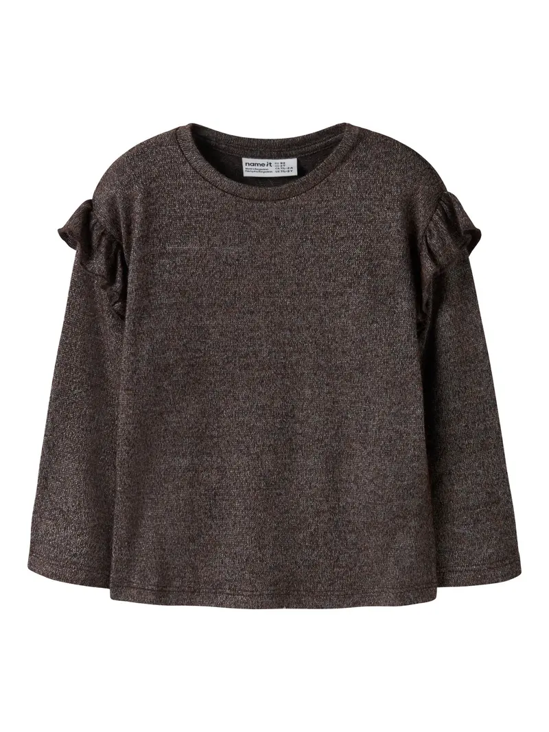 Chocolate comfy top sparkle
