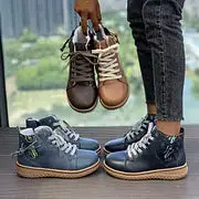 Chuoza | Schnürstiefeletten mit warmem Innenfutter