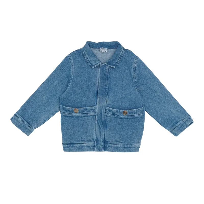 Cities Denim Jacket | Vintage Blue