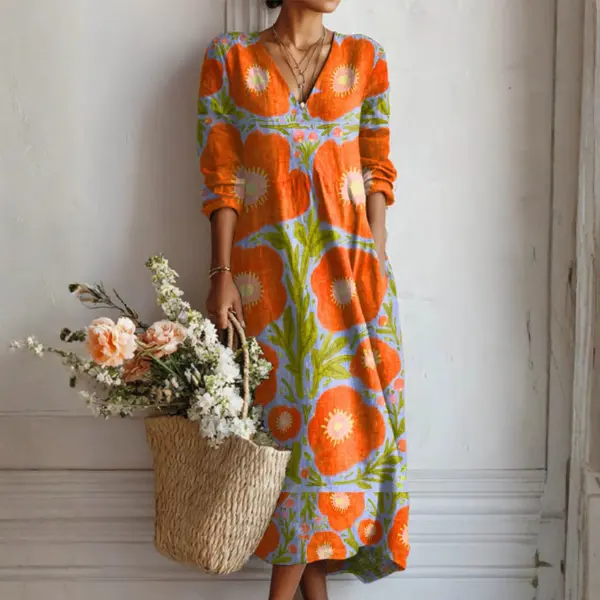 Claire | Verzaubertes Blumenkleid