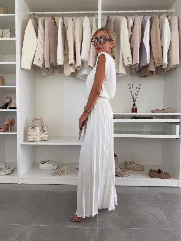 Clementine | Damen Zweiteiler Set mit weiter Hose