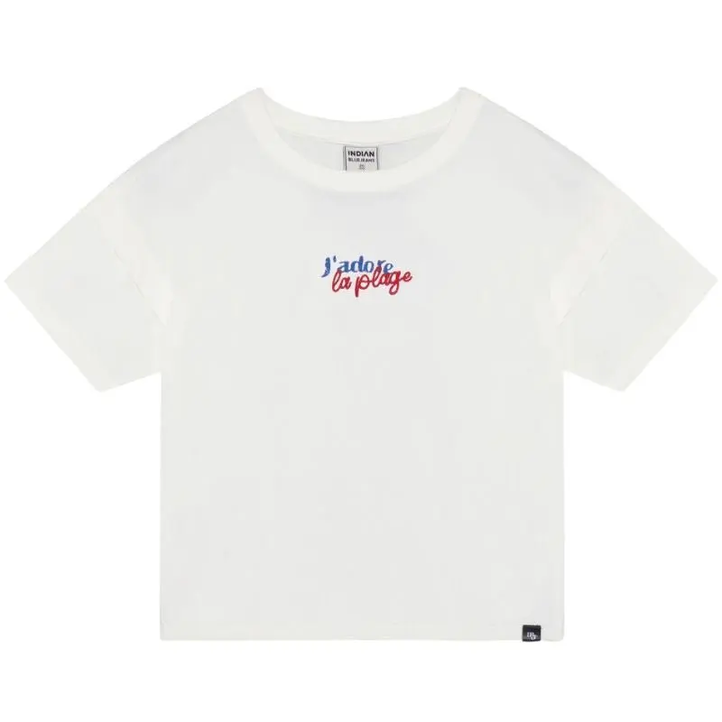 Cloud backprint t-shirt Plage 970822