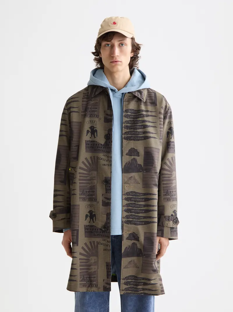 Collage Car Coat