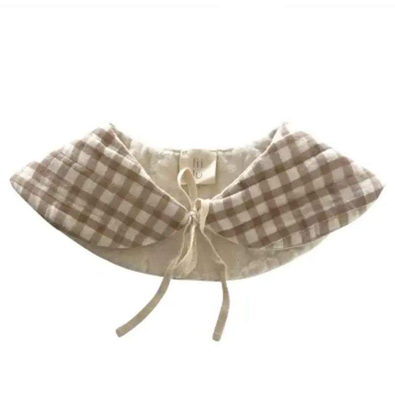 Collar Check Brown
