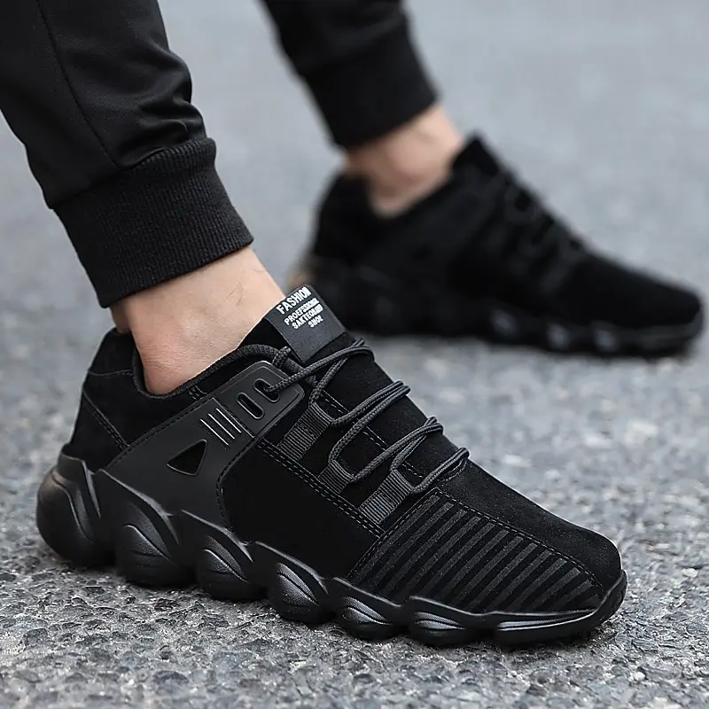 Comfortabele nubuck suède sneakers voor heren