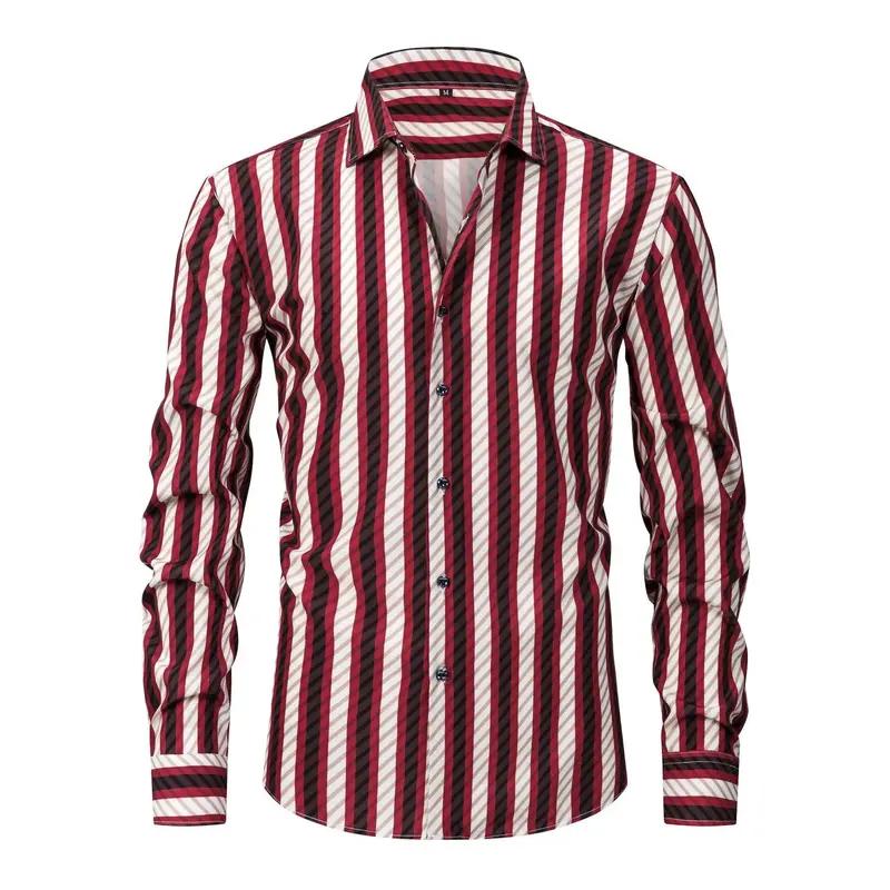 Cormac - gestreiftes Button-down-Hemd