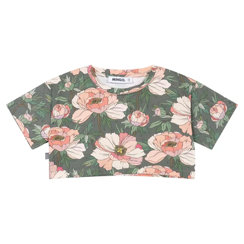 Cropped T-shirt Bloom