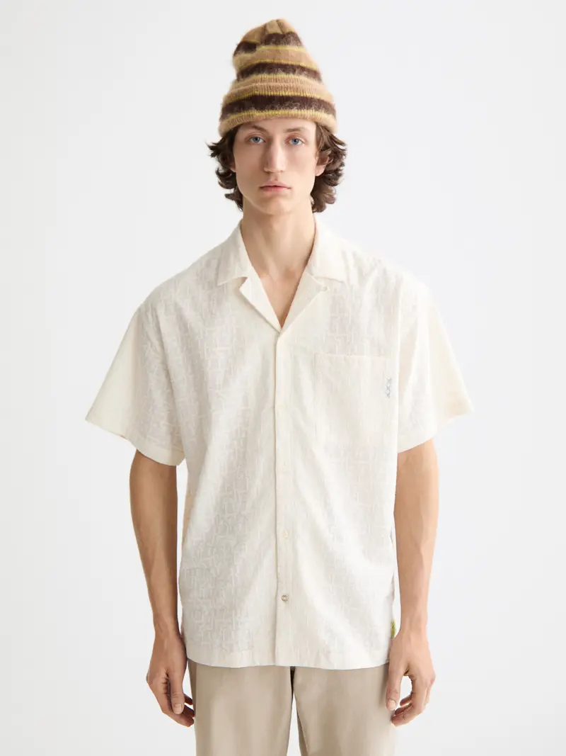 Cross Stitch Short-Sleeve Shirt