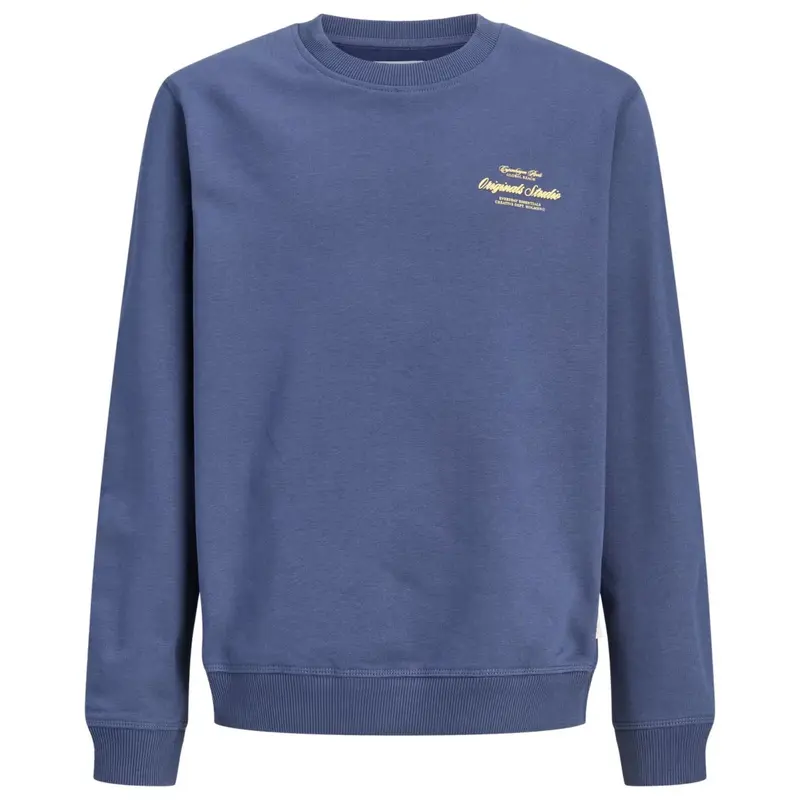 Crown Blue sweater Norrebro Typo Back