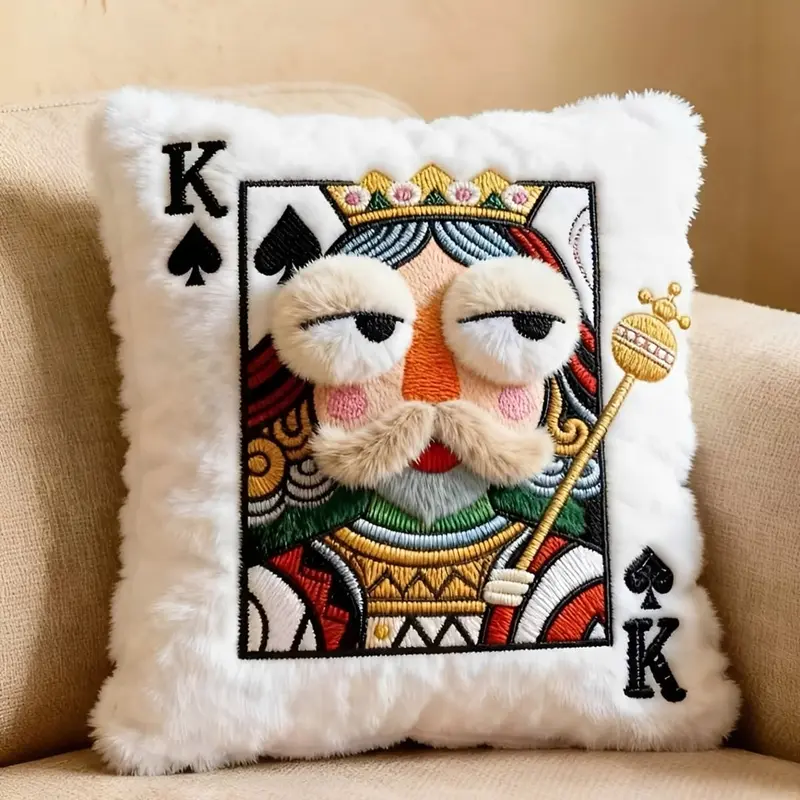 CrownPillow – Plüschkissen In Spatenform