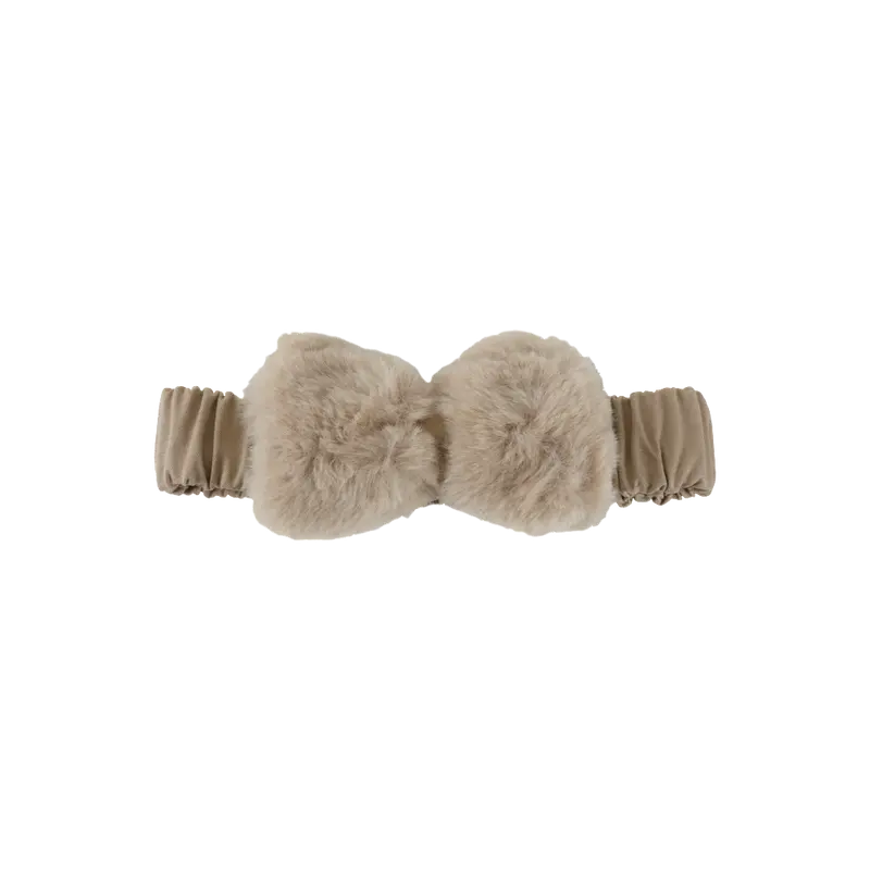 Crully Headband | Light Teddy
