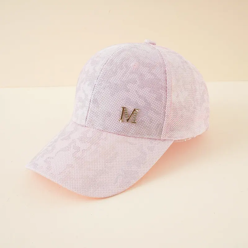 Damen Baseball-Cap mit Mesh-Design und Glitzer-Applikation