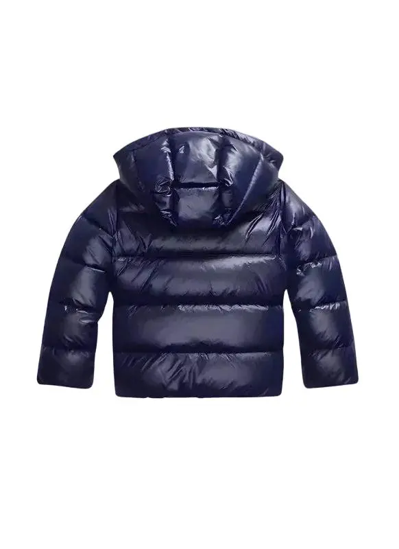 Damen Gesteppte Kurzjacke mit Kapuze
