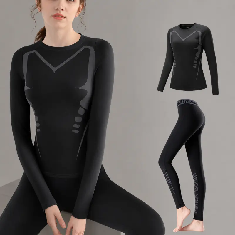 Damen Langarm-Baselayer-Set