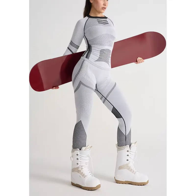 Damen Langarm-Funktionswäsche-Set