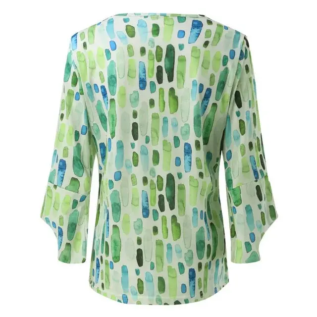 Damen Sommer Elegante Bluse