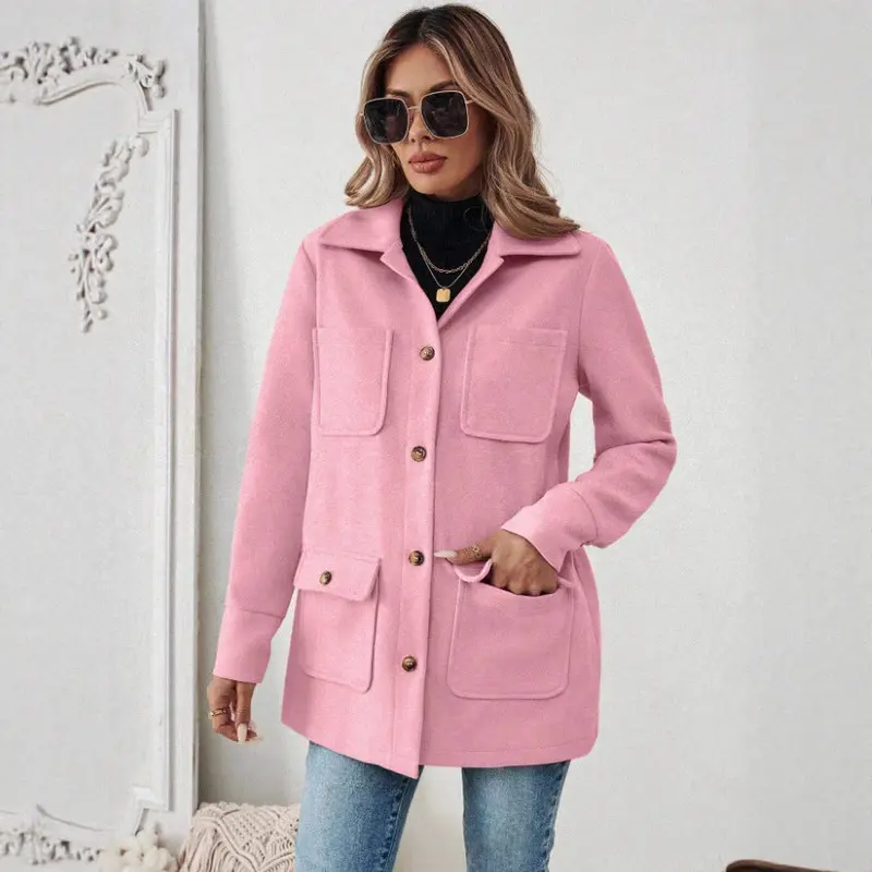 Damen Utility-Jacke mit praktischen Taschen