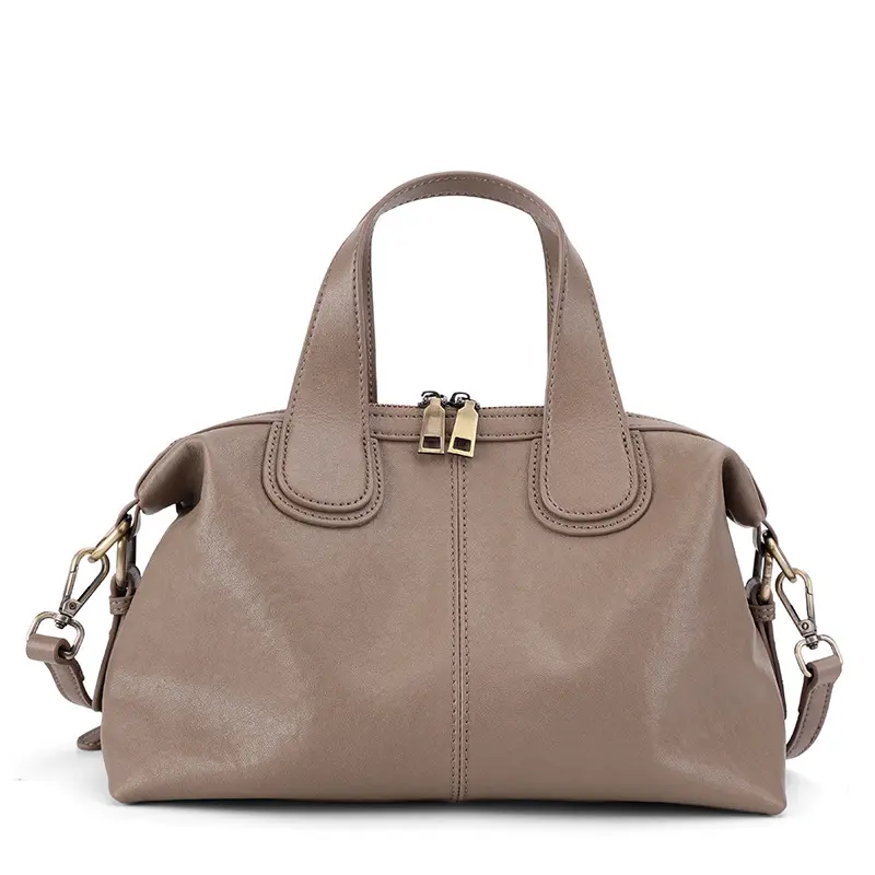 Dames crossbodytas van rundleer