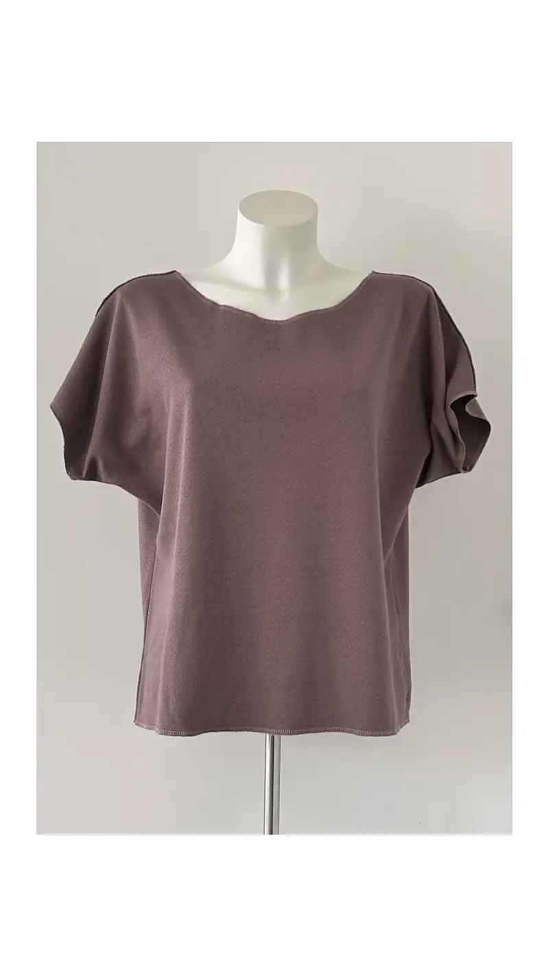 dames shirt van ajour stof