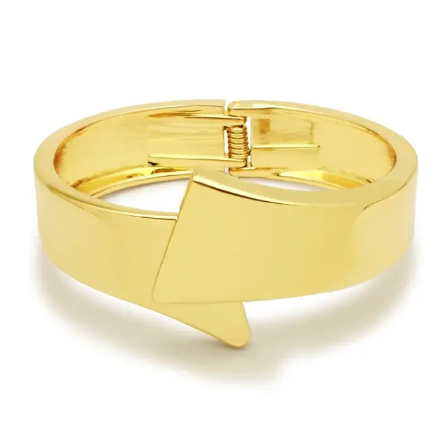 Dames statement armband van legering met ruwe opening