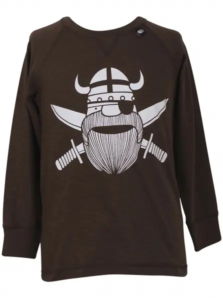 Danefae  Longsleeve Brown Pirate - Bruin Zeerover Viking