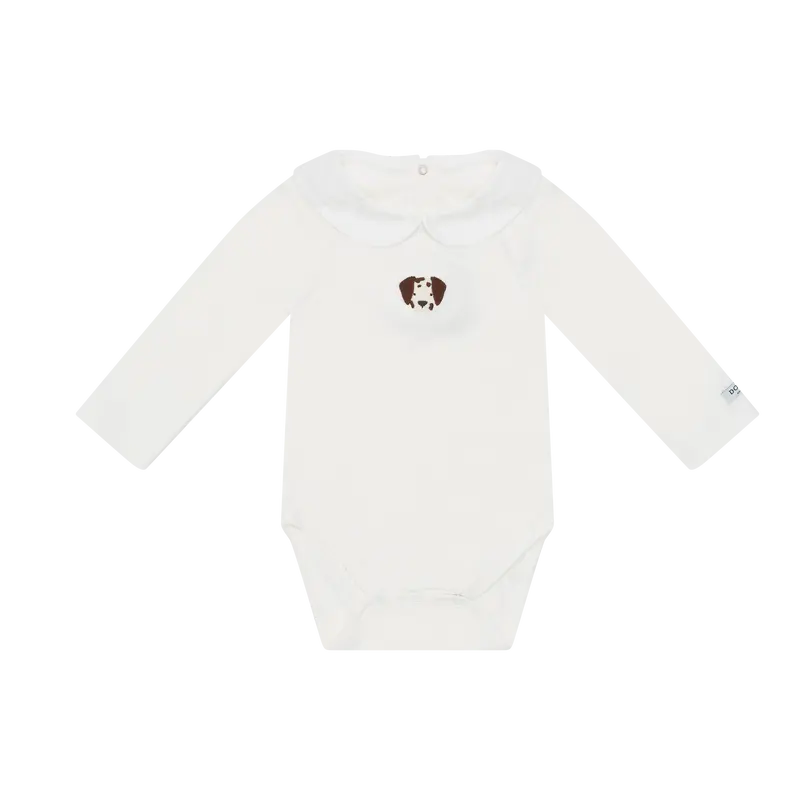 Davo Bodysuit | Dalmatian | Off White