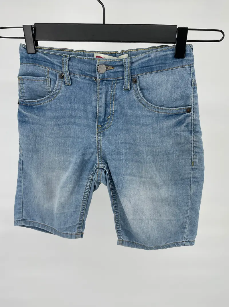 Denim Short Lichtblauw Maat 140
