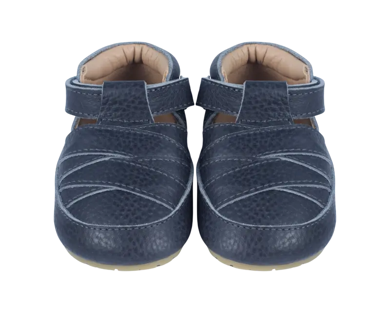 Didier Shoes | Petrol Grain Leather