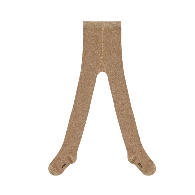 Dieni Tights | Milk Chocolate Metallic