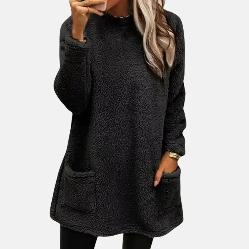 Dinna™ - Mittellanges Shirt Pullover