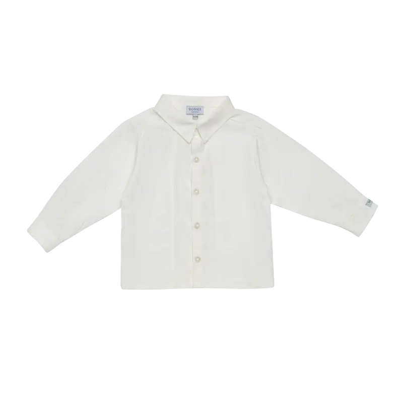 Domeni Tuxedo Shirt | Off White