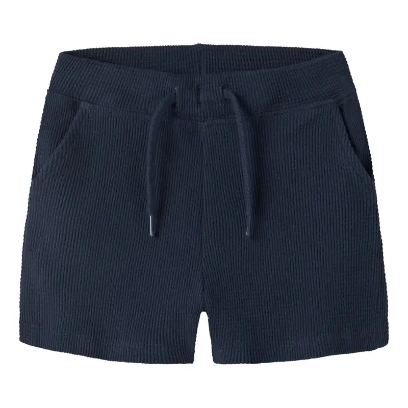 Donkerblauwe regular fit short Harve