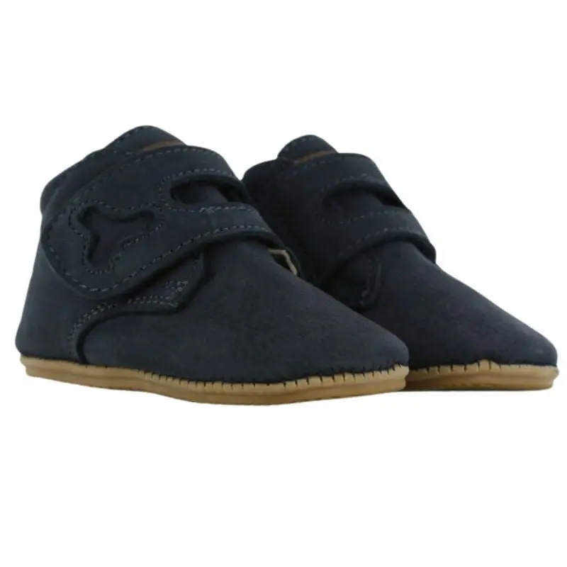 Donkerblauwe schoen Baby Proof