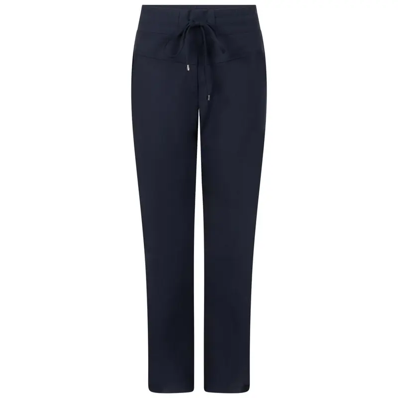 Donkerblauwe sporty travel broek Joy