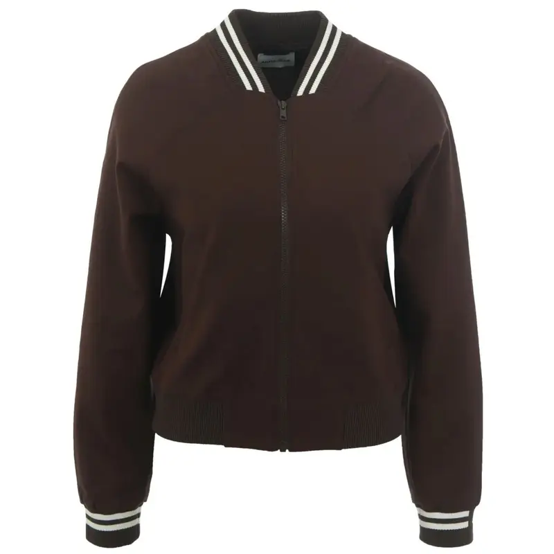 Donkerbruine bomberjacket Reno